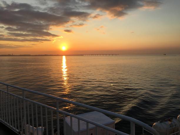 istock Japan Kyushu Kagosima sea sunset 1096939460
