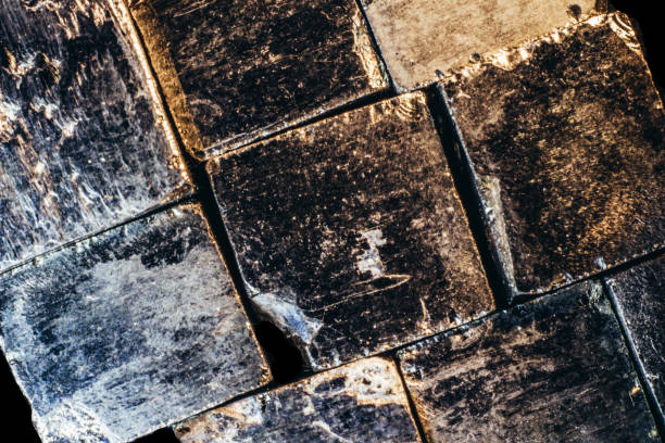 istock Background bricks of natural pyrite cubes close up 1096939770