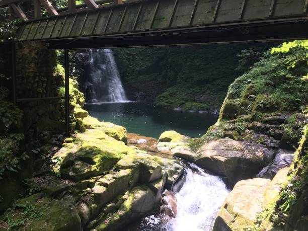 istock Japan Mie Nabari city forest waterfall Akame 1096942130