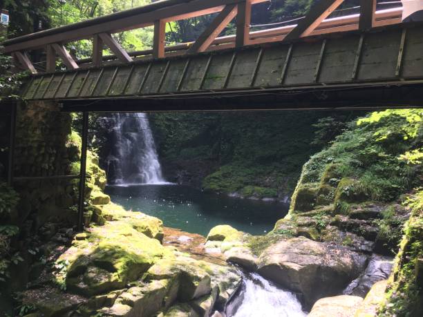 istock Japan Mie Nabari city forest waterfall Akame 1096942144