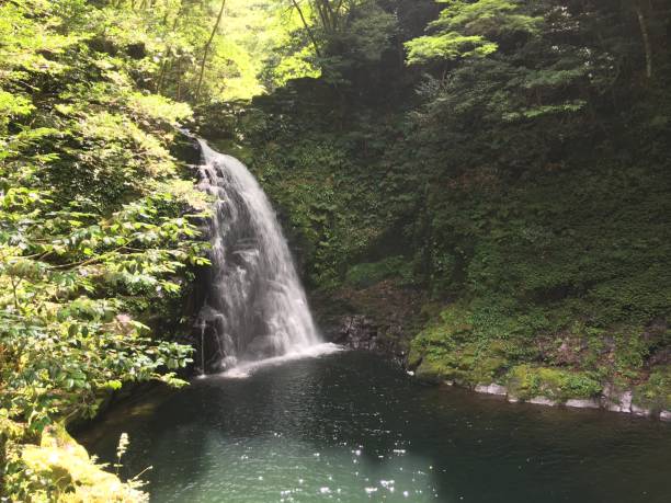 istock Japan Mie Nabari city forest waterfall Akame 1096942164