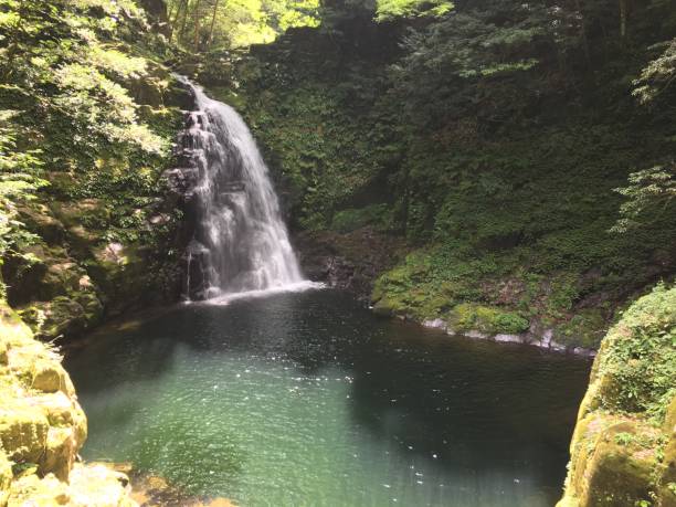 istock Japan Mie Nabari city forest waterfall Akame 1096942166