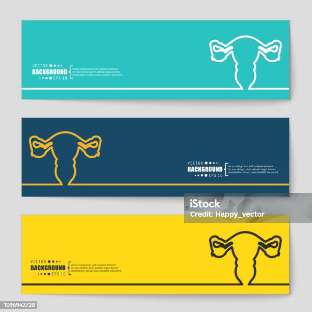 Concept Vector Banner Background Stock Illustration - Download Image Now - Adult, Adults Only, Anatomy