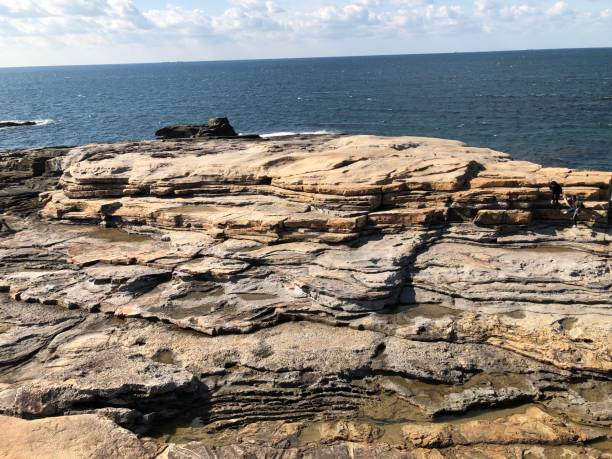 istock Japan Wakayama Sirahama sea side rock 1096944630