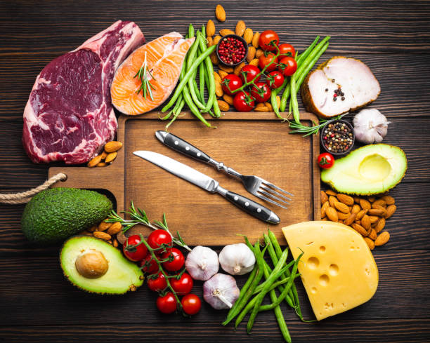 istock Keto diet foods 1096945380