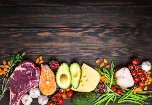 istock Keto diet foods 1096945408