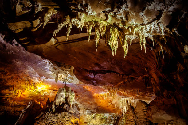istock Cave below the surface of the earth. 1096951728