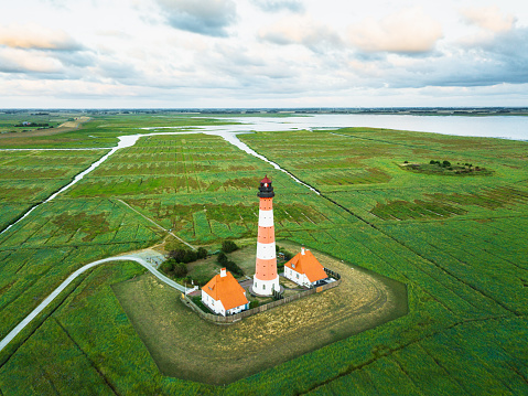 Westerheversand Lighthouse Nordfriesland Germany