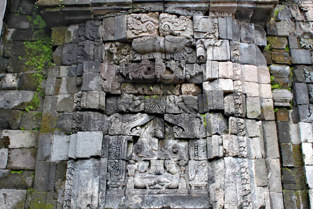 istock Carvings in Sewu Temple in the Prambanan complex 1096960486