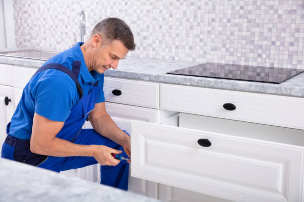 istock Male Handyman Installing Drawer 1096963852