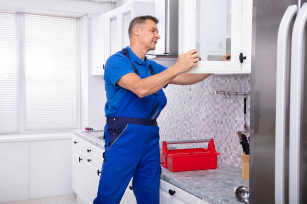 istock Handyman Fitting Cabinet Door 1096963914