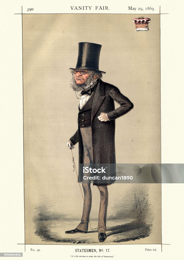 14 1869 ダービー伯爵エドワード スタンリーの悪女似顔絵 1860~1869年のベクターアート素材や画像を多数ご用意 1860