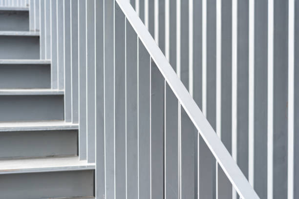 istock Details of stairs and railing 1096967560
