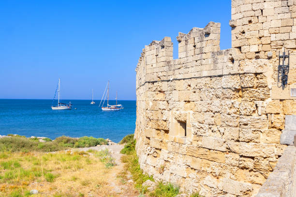 istock Medieval town of Rhodes 1096972734