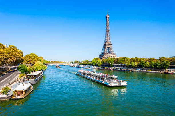 istock Eiffel Tower in Paris, France 1096974838
