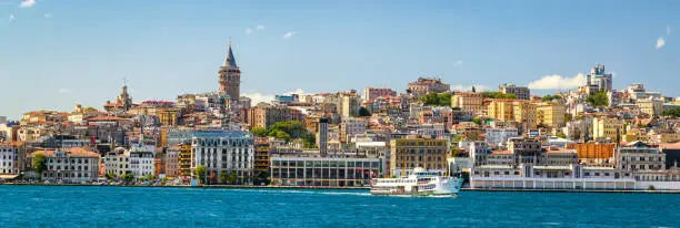 Photo of Panoramic view of Istanbul from Golden Horn, Turkey