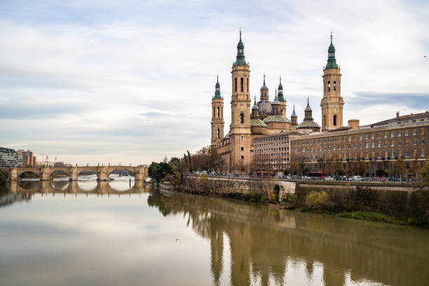 istock Basilica Pilar in Zaragoza, Spain. 1097016360