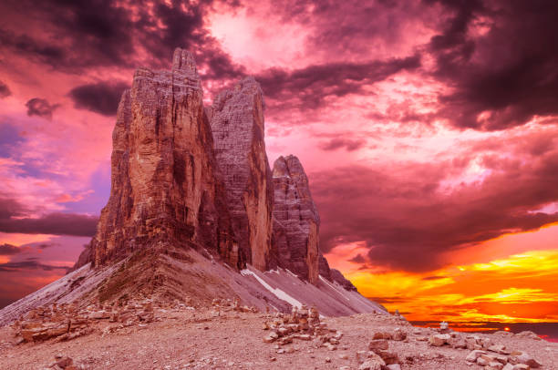 istock Three Peaks of Lavaredo National Park. 1097016862