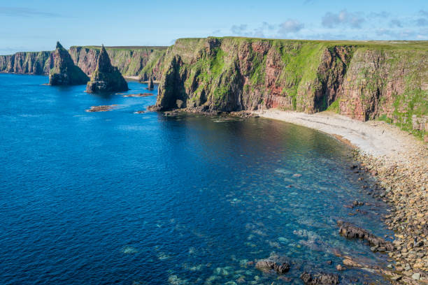 istock The scenic cliffs and stacks of Duncansby Head, Caithness, Scotland. 1097026752