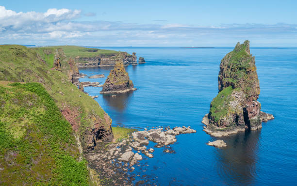 istock The scenic cliffs and stacks of Duncansby Head, Caithness, Scotland. 1097026896