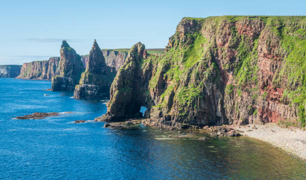 istock The scenic cliffs and stacks of Duncansby Head, Caithness, Scotland. 1097026970