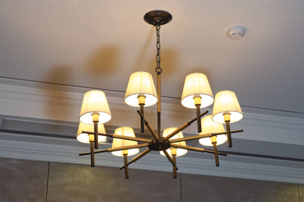 istock Vintage luxury interior lighting lamp for home decor - Image 1097042784