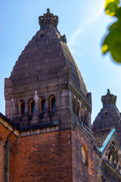 istock Copenhagen Roof top and tower 1097042896