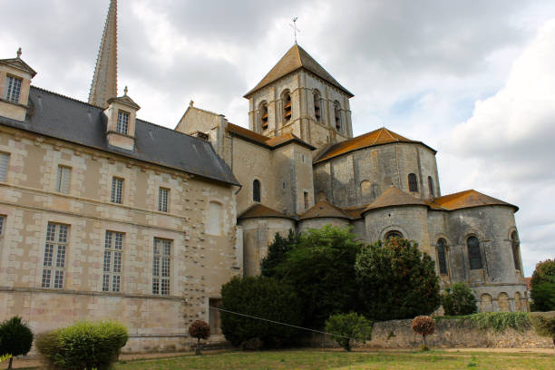 istock Saint-Savin Abbey, France 1097057602