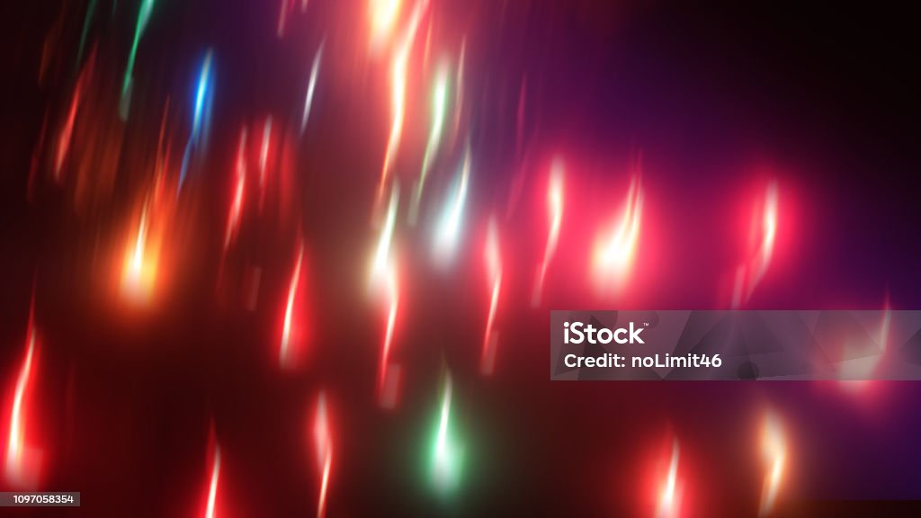 Falling Light Source Abstract Falling Light In The Darkness Background With Downing Beams 3d ...