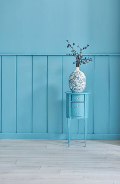 istock Blue room, blue interior, Blue background and sofa style. 1097060996