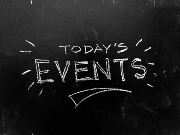 istock Today's Event Handwritten on Blackboard 1097064748