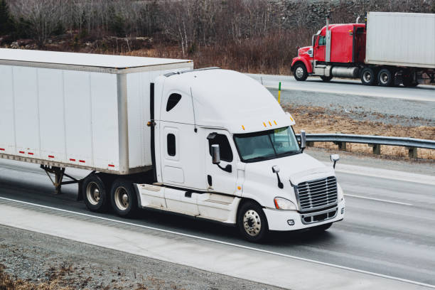 istock Semi Truck Traffic 1097072282