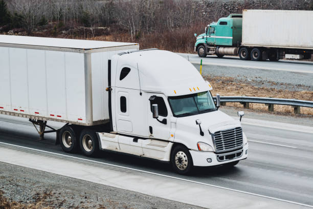 istock Semi Truck Traffic 1097072284