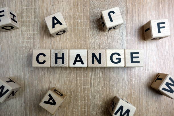 Change word from wooden blocks