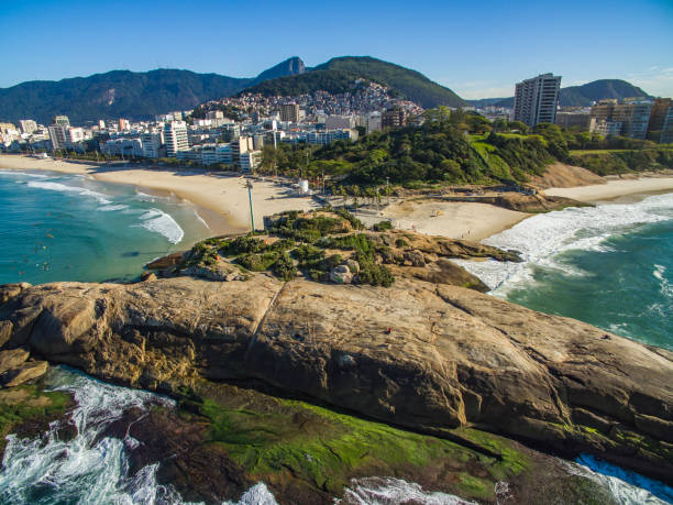 istock The view between two beautiful beaches. Arpoador Beach, Devil's Beach, Ipanema district of Rio de Janeiro Brazil. 1097082686