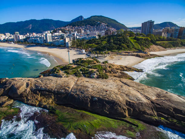 istock The view between two beautiful beaches. Arpoador Beach, Devil's Beach, Ipanema district of Rio de Janeiro Brazil. 1097082716