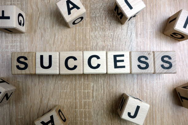 istock Success word from wooden blocks 1097084436
