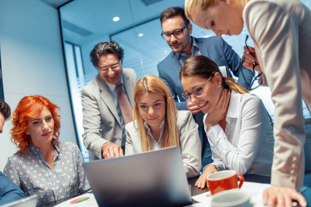 istock Business people in modern office 1097087876