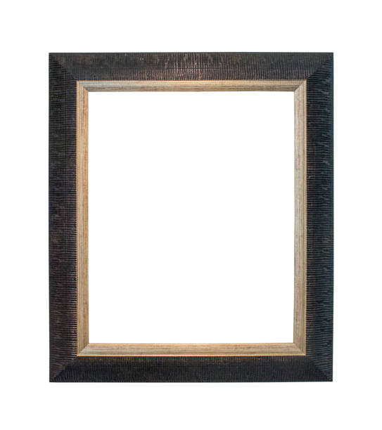 tmavý starožitný rám - bronz slitina fotky - stock snímky, obrázky a fotky