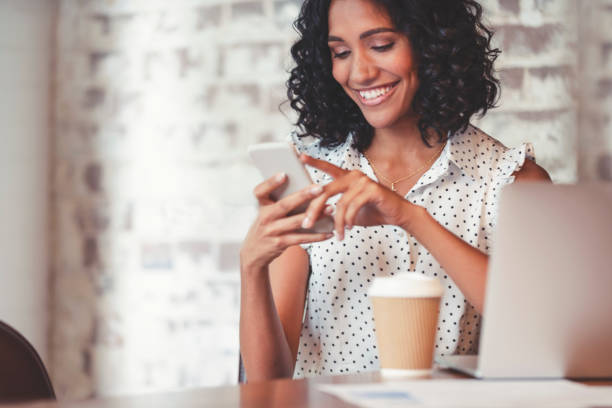 istock Woman texting on a mobile phone. 1097113264