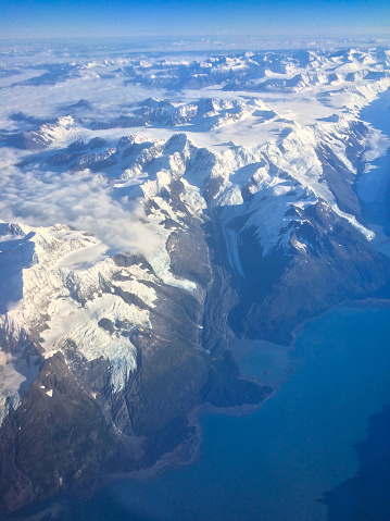 Sea, Snow, Airplane, Alaska - US State, Atlantic Ocean