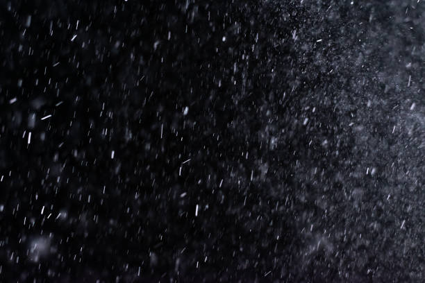 istock abstract splashes of water on a black background - Image 1097138154