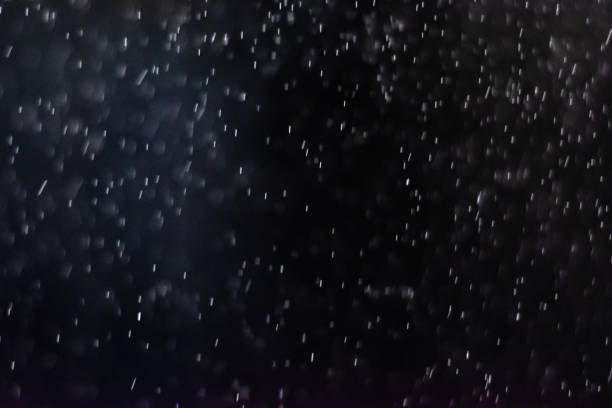 istock abstract splashes of water on a black background - Image 1097138304