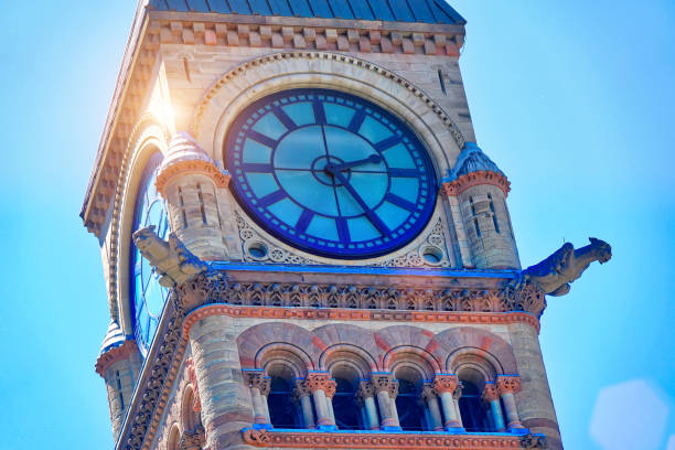 istock Toronto Old City Hall and Nathan Phillips Square at sunset 1097152678