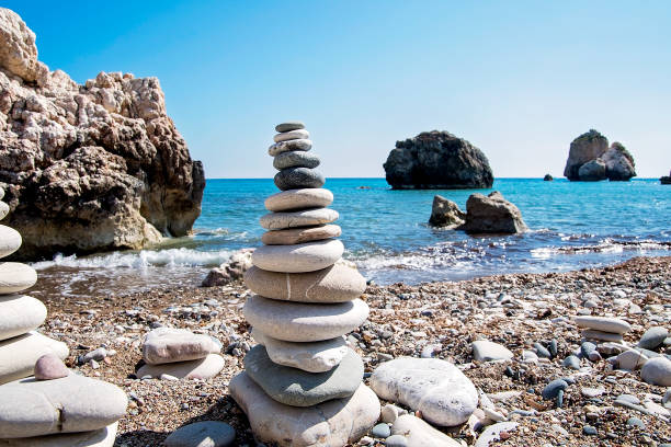 Famous touristic landmark Aphrodite's rock
