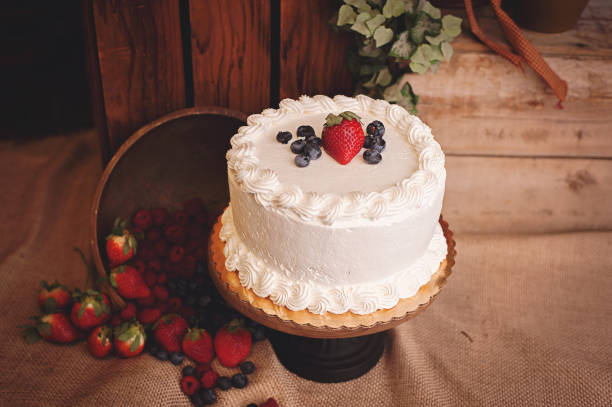 istock Strawberry Blueberry Shortcake Dessert 1097162536