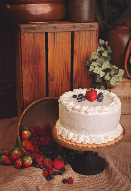 istock Strawberry Blueberry Shortcake Dessert 1097162548