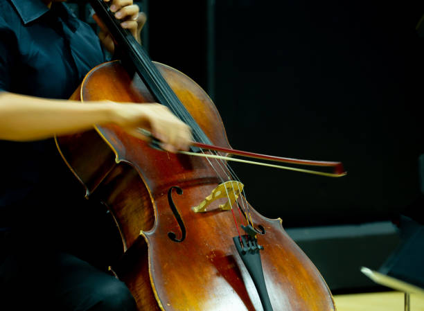 istock Musicians are playing the violin. 1097174380