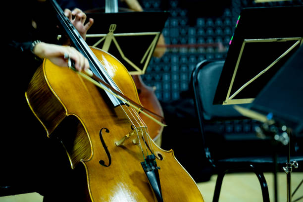 istock Musicians are playing the violin. 1097174382