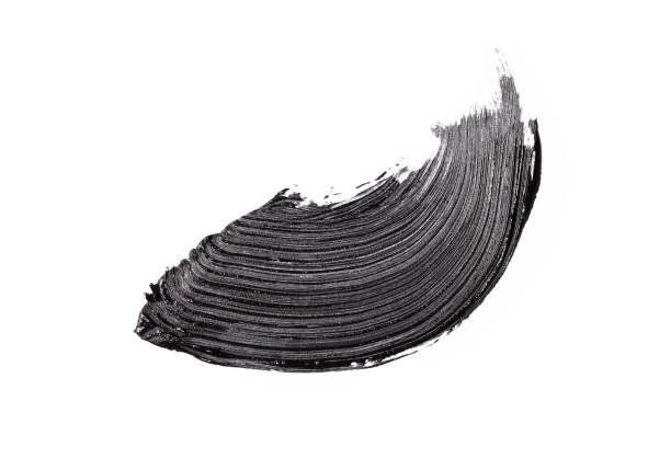 istock Black mascara brush strokes 1097175552